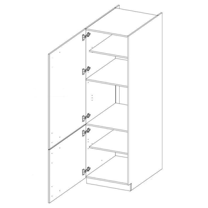 Ensemble cuisine en L EKO blanc 310x230 cm