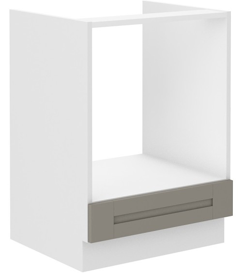 Ensemble cuisine LUNA gris poussière/blanc 250 cm