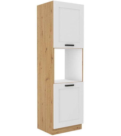 Ensemble cuisine en L LUNA blanc/chêne artisan 285x170 cm