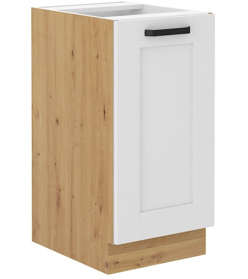 Ensemble cuisine en L LUNA blanc/chêne artisan 285x170 cm