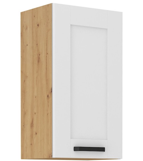 Ensemble cuisine en L LUNA blanc/chêne artisan 285x170 cm