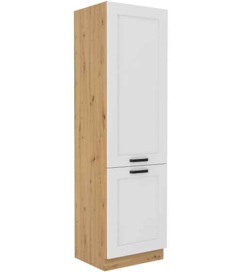 Ensemble cuisine en L LUNA blanc/chêne 210x350 cm