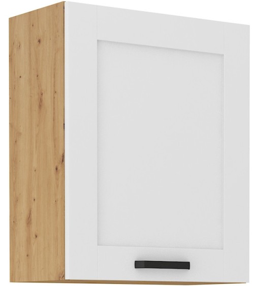 Ensemble cuisine en L LUNA blanc/chêne 210x350 cm