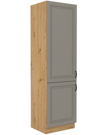 Ensemble cuisine en L STILO gris argile/chêne artisan 210x350 cm