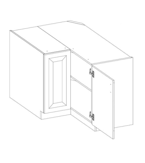 Ensemble cuisine en L STILO gris argile/chêne artisan 210x350 cm