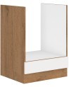 Ensemble cuisine VIGO Chêne lancelot/blanc brillant 240 cm