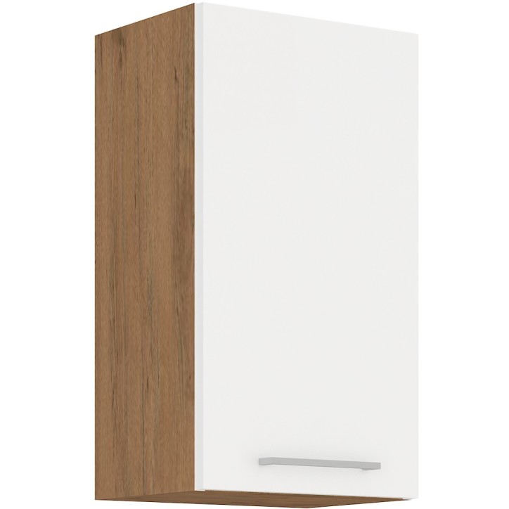 Ensemble cuisine VIGO Chêne lancelot/blanc brillant 240 cm