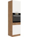 Ensemble cuisine VIGO Chêne lancelot/blanc brillant 340 cm