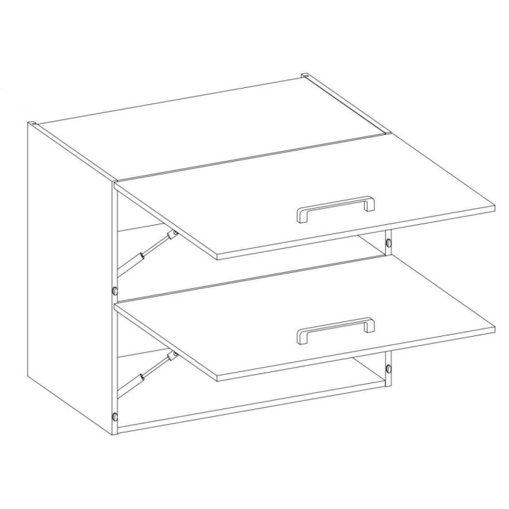 Ensemble cuisine en L VIGO Chêne lancelot/blanc brillant 210x350 cm