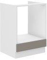 Ensemble cuisine STILO gris argile/blanc 250 cm