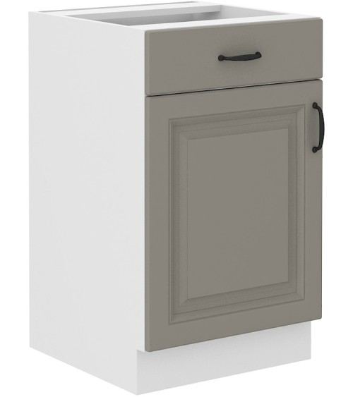 Ensemble cuisine STILO gris argile/blanc 250 cm