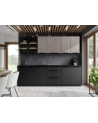 Cuisine Siena noire 260 cm