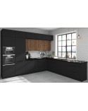 Cuisine d'angle Siena noire 330X210