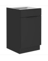 Cuisine d'angle Siena noire 330X210