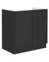 Cuisine d'angle Siena noire 330X210