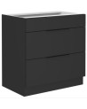 Cuisine d'angle Siena noire 330X210