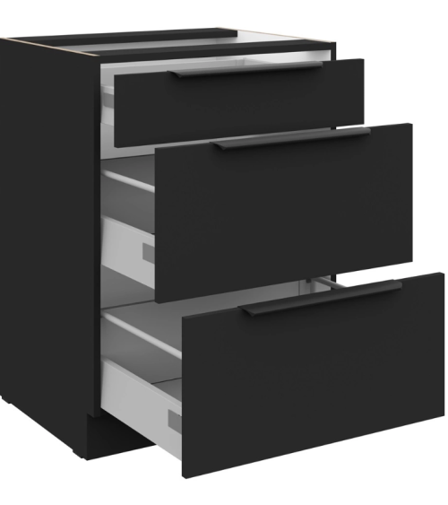 Cuisine d'angle Siena noire 330X210