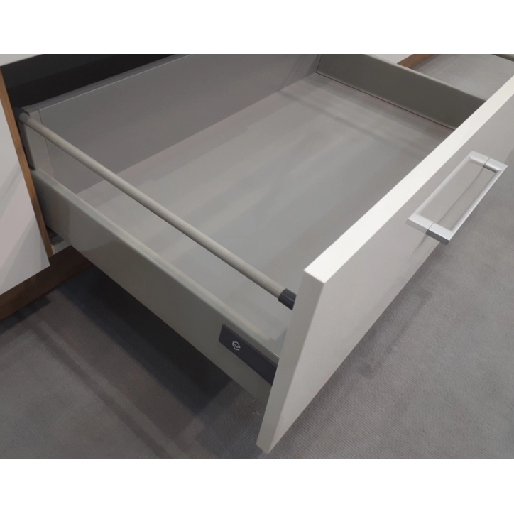 Cuisine à angle double Siena noire