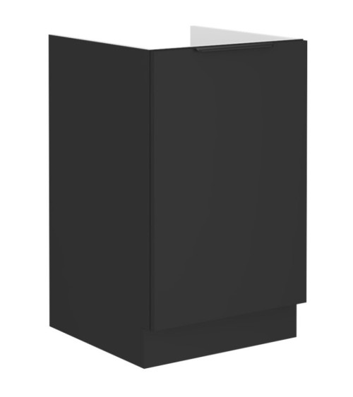 Cuisine à angle double Siena noire