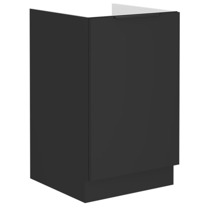 Cuisine à angle double Siena noire