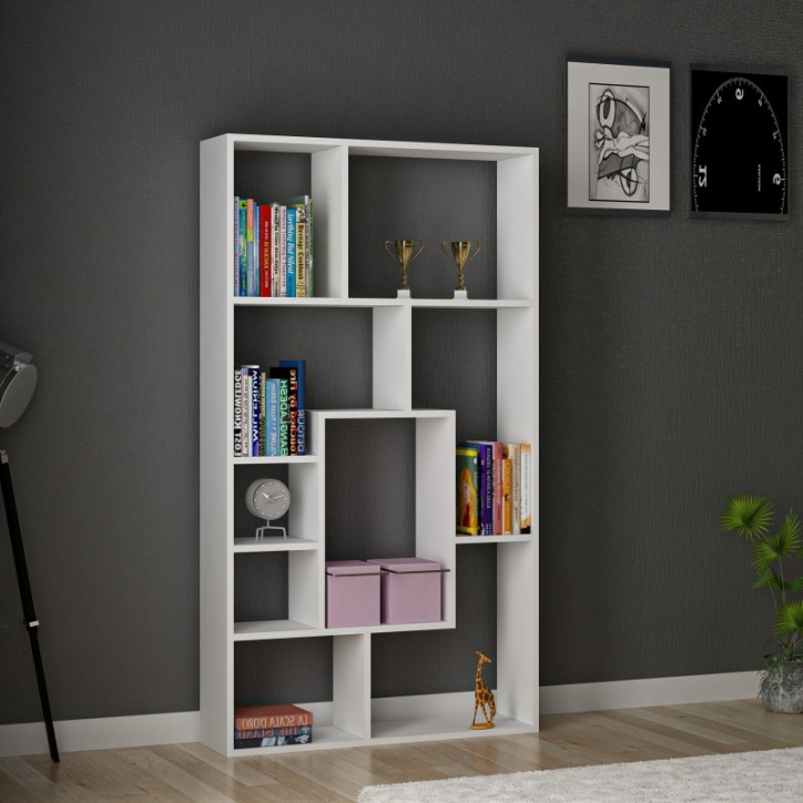 Libreria Lily bianca 90 cm