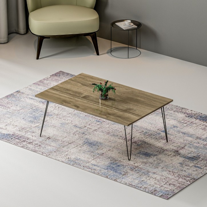 Table basse ESCA 90 cm chêne Table basse ESCA 90 cm chêne