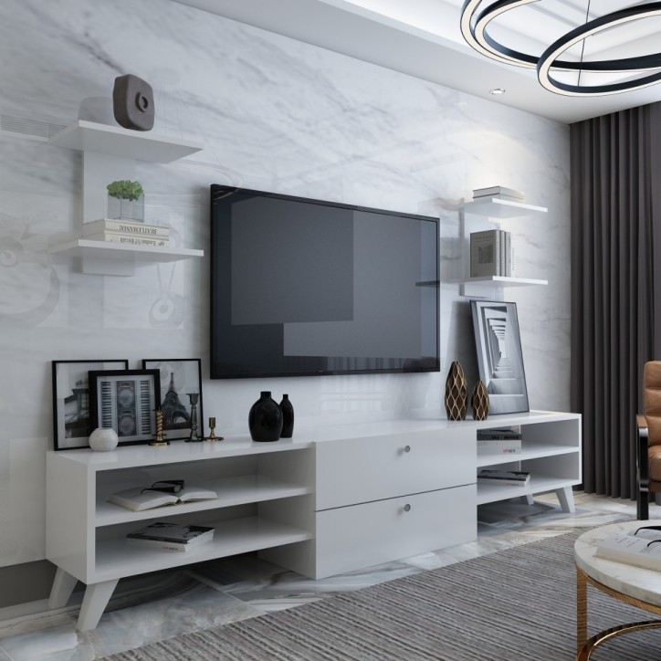 Ensemble meuble TV ALMIRA