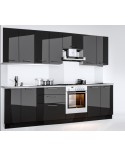 Cuisine GLORY noire 260 cm