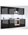 Cuisine GLORY noire 260 cm
