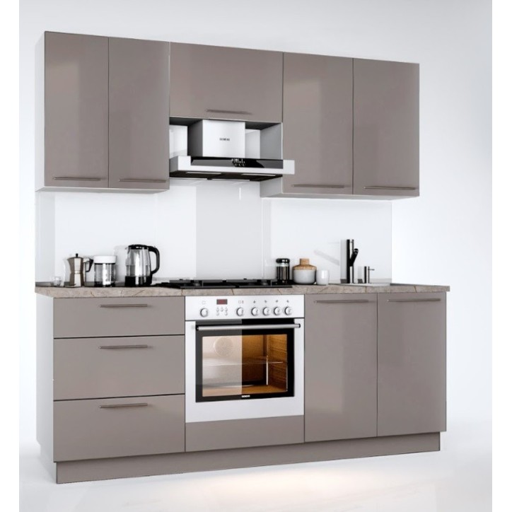 Cuisine GLORY ardoise 200 cm