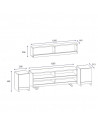 Ensemble meuble TV GAMZE