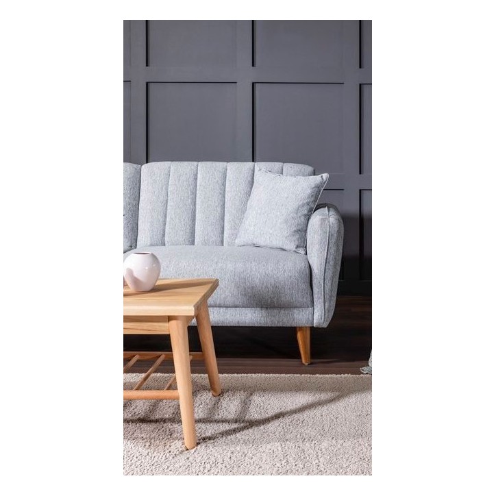 Canapé convertible TERRA gris