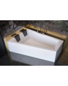 Baignoire d'angle Gauche ULTIMA DUO II en 170 ou 180 cm