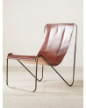 Fauteuil BRUIN VERITABLE LEATHER
