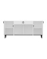 Buffet MOON blanc 4 portes 1 tiroir 160 cm blanc