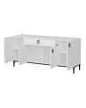 Buffet MOON blanc 4 portes 1 tiroir 160 cm blanc