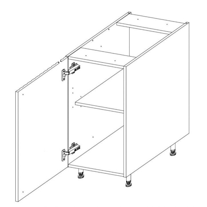 Cuisine Verdi 260 cm