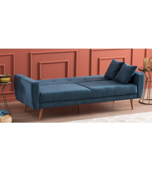 Canapé convertible  VIVALDE bleu