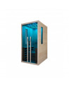 Bañera rectangular con bañera NERO pare 160/170 x 70 cm