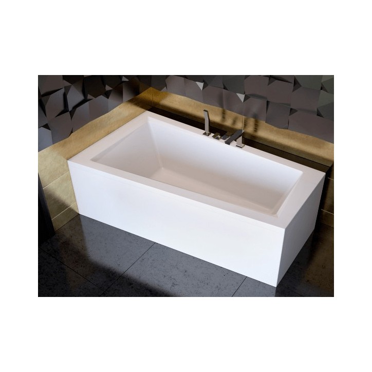 Baignoire d'angle GAUCHE INTIMA 150 ou 160 cm AVEC TABLIER