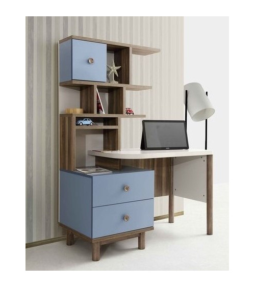 Bureau  SOMMETI  bleu