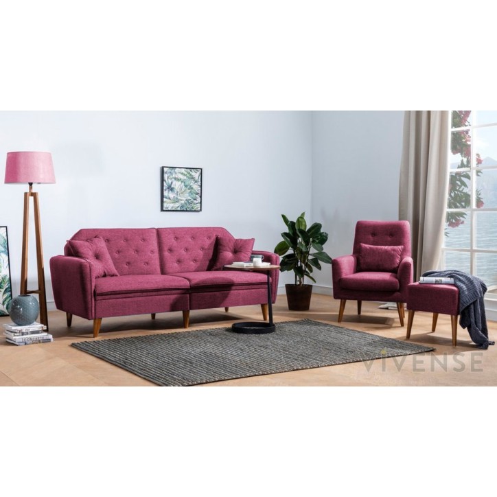 Sofá-cama TERRA BORDEAUX Sofá-cama TERRA BORDEAUX