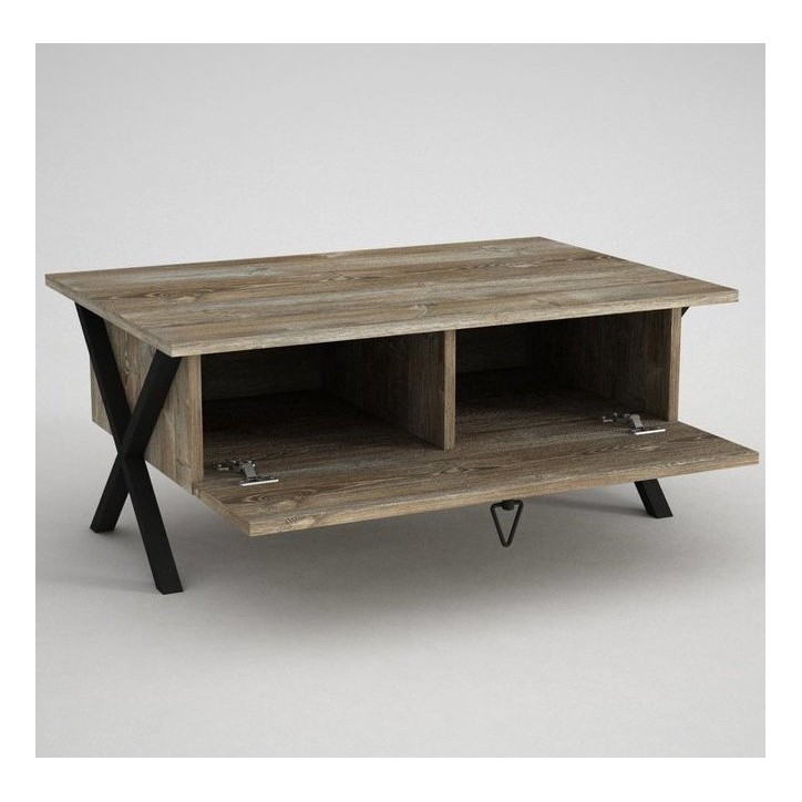 Mesa de centro em ferro 90cm Mesa de centro em ferro 90cm