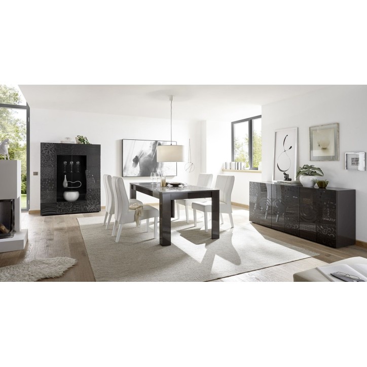 Salle à manger MIREL anthracite Salle à manger MIREL anthracite