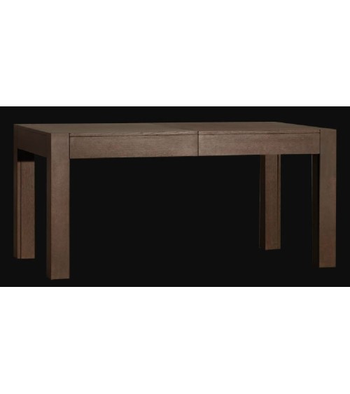 Salle à manger complète TRIUM chêne massif foncé