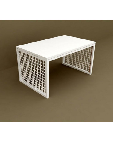 Mesa de centro blanca TERA  80 cm