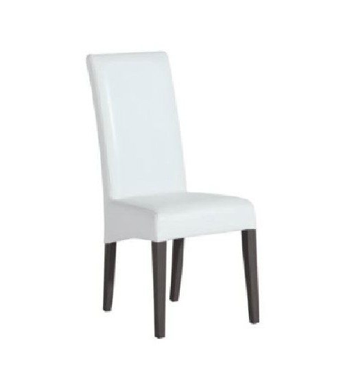 Salle à manger complète ARTIS wengé et blanc