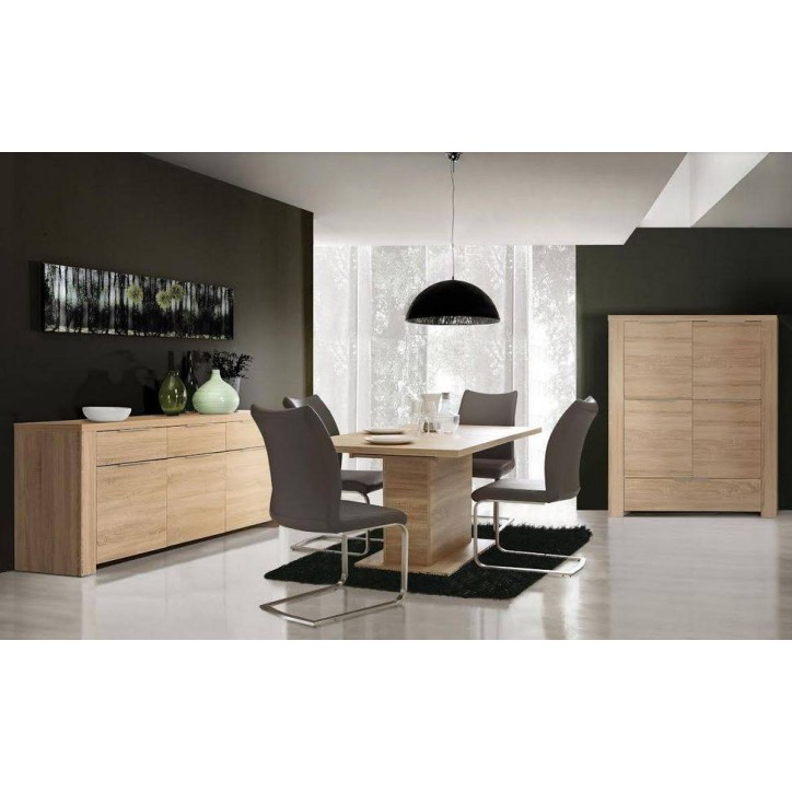 Salle à manger complète CALPE chêne Salle à manger complète CALPE chêne