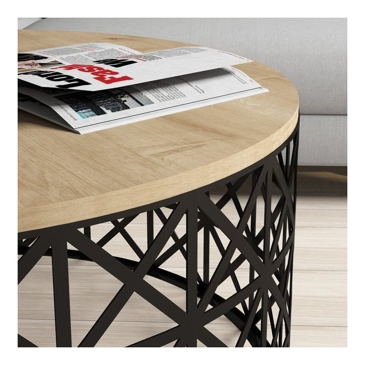 Table basse SELIN coloris chêne