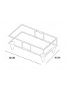 Table basse ALTORA  80cm